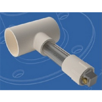 In Line Anode Clear PVC - 1" Diameter