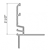 4' Free Form White Corner-D/T