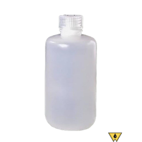 BOTTLE PLASTIC NM W/CAP 4 OZ. (72/CS,OR SOLD SINGLY)