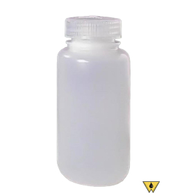 BOTTLE PLASTIC WM W/CAP 4 OZ. (72/CS,OR SOLD SINGLY)
