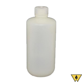 BOTTLE PLASTIC NM W/CAP 16 OZ (48/CS,OR SOLD SINGLY)