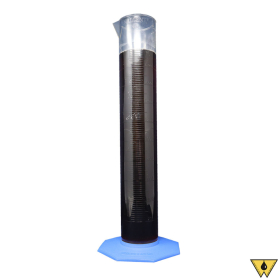 GRADUATED PLASTIC CYLINDER 2000 ML 3 1/8 X 19.5 INCHES 20 M