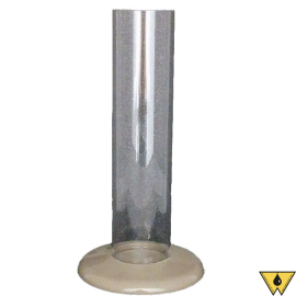 PLASTIC HYDROMETER CYLINDER 2 X 8 INCHES