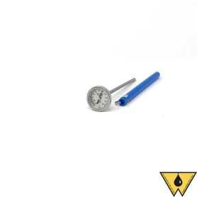 THERMOMETER BI-METAL POCKET -40/160F 5" STEM