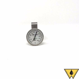 THERMOMETER BI-METAL LAB -40/160 F 8" STEM