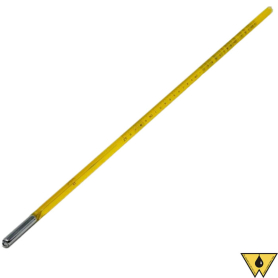 THERMOMETER, TOTAL IMMERSION CHEM 0/230 F 2 DIV 12"