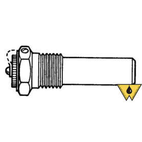 WELL FOR THERM 304 SS 1-1/2" STEM LENGTH  1/2 " NPT