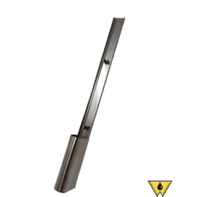 CASE ALL STAINLESS WOODBACK STYLE