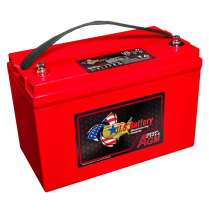 US-AGM31   Deep Cycle AGM Battery GR 31 12V 117Ah F12 Terminal