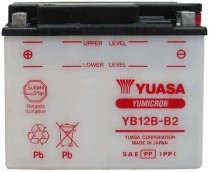 YB12B-B2   MOTORCYCLE BATTERY 12V  12AH
