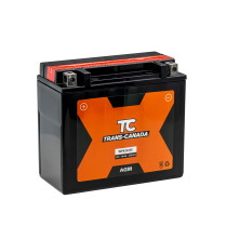 WPX20-BS   Motorsports Battery AGM 12V 18Ah 270CCA (Acid Bottle Supplied)