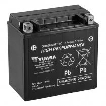 YTX14H-BS   Batterie de sports motorisés AGM 12V 12Ah 240CCA (bouteille d'acide incluse)