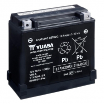 YTX20HL-BS-PW   Motorsports Battery AGM 12V 18Ah 310CCA (Acid Bottle Supplied)