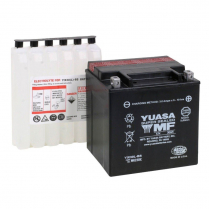 YIX30L-BS   Batterie de sports motorisés AGM 12V 30Ah 400CCA (bouteille d'acide incluse)