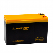 WP7.5-12T1   AGM Battery 12V 7.5Ah/34W
