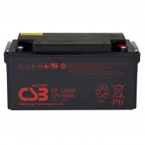 GP12650FR-M6   AGM Battery 12V 65Ah Flame Retardant