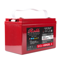 S12-100GEL  Batterie au Gel Rolls Gr 31 12V 100Ah M8
