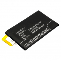 CE-TBBK100  Cell Phone Replacement Battery for Blackberry BAT-63108-003; BBB100-1