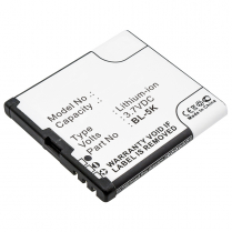 CE-TNK5K  Cell Phone Replacement Battery for Nokia BL-5K; N85/86, X7