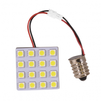 EWL-LED12-REF12  Lumière de remplacement pour frigo 12V 16 DEL culot E12