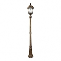 GS-98B-S LAMPADAIR SOLAIRE ROYAL A LUMIERE LED BRONZE 1 TETE