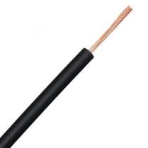 QC236300-100   Machine Tool Wire (TEW), 16 AWG, black, (roll of 30.5M/100')