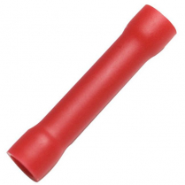 QC160580-100   PVC Insulated Butt Connector 8 AWG (Pack of 100)
