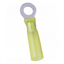 QC164405-025   Heat-Shrink Insulated Ring Terminal 12-10 AWG 1/4" (Pack of 25)
