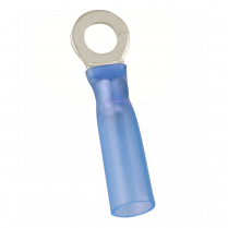 QC164204-2010   Heat-Shrink Insulated Ring Terminal 16-14 AWG #10 (Pack of 10)