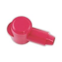 QC5747-005R   Red Tab Insulator 1.2" O.D. Terminal Protector 2 - 2/0 AWG (Pack of 5)