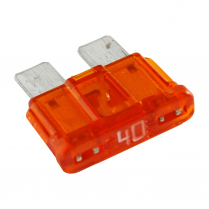 QC509133-025   Standard Blade Fuse ATC/ATO 40A Orange (Pack of 25)