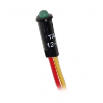 BS8172   LED - 12/24V DC Green