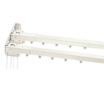 Super heavy duty adjustable 30-48" double traverse rod