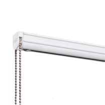 Roman blind system with swivel brackets, endless chain and safety chain protector