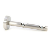 Support mural double CRS 16 cm (6,29), 28 mm, inox