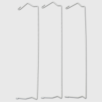 Protège-rideau pour plinthe électrique 24", blanc (emballage de 3)