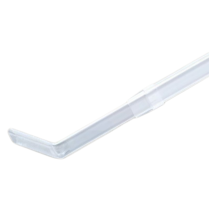 Crystal Clear extendable curtain rod, 3½" projection