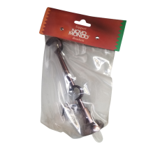 Double wall bracket, for 1⅛" (28mm) and ¾" (19mm) rods