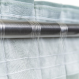 Dylan, fil de traverse de 1:2,0 translucide, 4" (100mm), rouleau de 50 mètres