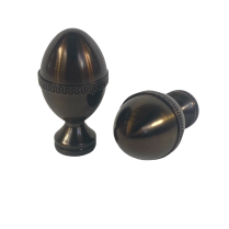 The Easter Egg Collection finial, for ¾" (19mm) diameter poles