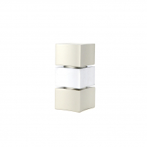 The Zen Collection finial, for ¾" (19mm) diameter pole, satin nickel