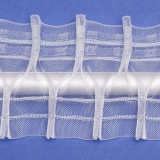 Felizitas, fil de traverse de 1:2,5 translucide, 4" (100mm), rouleau de 50 mètres