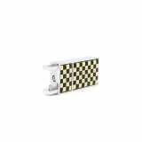 Checker board finial