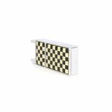 Checker board finial