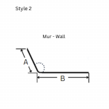 1 Pli de rail sur mesure