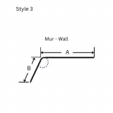 1 Pli de rail sur mesure