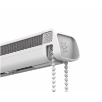 Syst&egrave;me store romain SG 2305 &agrave; cha&icirc;nette, blanc (Largeur maximale 3 m. Chute maximale 3,4 m.)