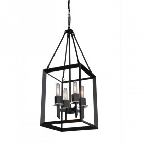 VINEYARD 4 LT CAGE CHANDELIER