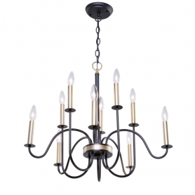 BRAEMAR 10LT CHANDELIER-DISC