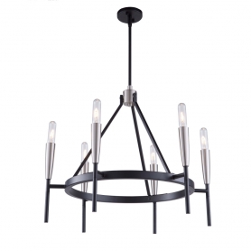 FLUTE 6 LT CHANDELIER